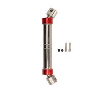 Baxnore Arbre d'entraînement de voiture RC en acier haute performance, léger et durable, axe de transmission pour voitures sur chenilles axiales SCX10 90046 CC01 à l'échelle 1/10, (Argent)