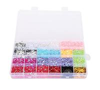 Baxnore Assortiment en vrac de paillettes, paillettes d'artisanat en plastique, étoile à cinq points, forme d'amour, conception hexagonale pour les bijoux, décoration de mariage, e