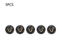 Baxnore Bakelite Ball Knob Handle 5pcs Round Bakelite Ball Knob with Built in Copper Nut for Machinery Tools BM10x32 143g Durable Machine Accessories