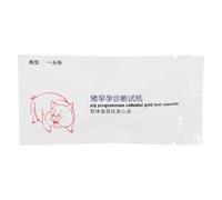 Baxnore Bandelette de Test de Gestation pour truies - Kit de Diagnostic de Grossesse porcine de Haute précision pour élevages porcins - Format Papier, 5,12 Pouces