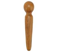 Baxnore Bâton en bois de massage des pieds de réflexologie Outil de massage manuel ergonomique solide et durable pour le bureau de voyage à domicile Fabriqué en bois d'encens de qu