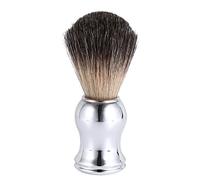 Baxnore Blaireau de rasage pour hommes, 11.1cm, poils de blaireau de qualité supérieure, poignée ergonomique douce en argent pour une mousse riche, barbiers professionnels à usage