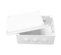 Baxnore Boîte de jonction IP65, boîtier électrique extérieur universel en plastique ABS 255x200x120mm pour les projets de câblage industriels commerciaux domestiques