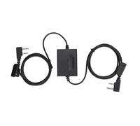 Baxnore Boîte de Relais de Talkie- K Head Répéteur Radio bidirectionnel Portable Aucune Alimentation nécessaire Plug Play pour L'Aventure en Plein air Camping Randonnée ABS Noir