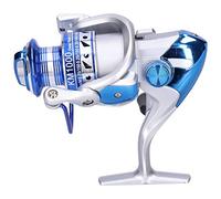 Baxnore Boubin de rotation en métal 5.2: 1 gauche droite interchangeable forte force de freinage de pêche roue de pêche lisse de haute qualité (Km1000)