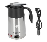 Baxnore Bouilloire de voiture 12 V chaudière à eau électrique portable chauffage rapide grande capacité en acier inoxydable plastique pour voyage camping voyages sur route sorties