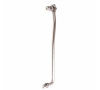 Baxnore Bras de direction hors-bord universel, biellette de liaison, composant de direction de bateau marin en acier inoxydable Durable pour moteurs 30 60, couleur argent