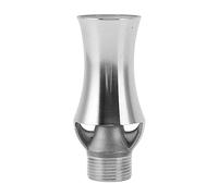 Baxnore Buse de Fontaine d'eau en Cascade de Tour de Glace en Acier Inoxydable, tête de pulvérisation de Fontaine en pin des neiges de Style cèdre Durable avec Filetage Interne de
