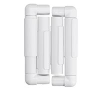 Baxnore Cadre de broderie Set 4pcs 4PCS Durable Lightweight Slick Compact White Plastic DIY Outils de couture pour artisanat à la maison Utilisation de 15,2 x 15,2 cm
