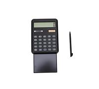 Baxnore Calculatrice Calculatrice de Bureau Multifonction à Grand écran avec Tablette d'écriture LCD Bloc-Notes Calculatrice financière à 12 Chiffres pour étudiants de Bureau