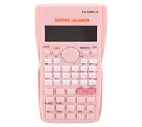 Baxnore Calculatrice Scientifique 12 Chiffres 240 Fonctions Calculatrice Multifonction à Grand écran avec Couverture Rigide coulissante pour examens étudiants (Rose)
