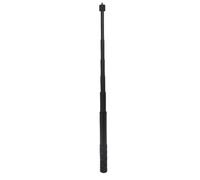Baxnore Caméra d'action Selfie Stick Tige d'extension Monopode Télescopique Extensible 1/4 Pouce Support à Vis pour Aventures en Plein Air Photographie de Voyage Métal Noir (120 cm)