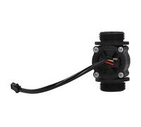 Baxnore Capteur de débit d'eau Compteur de débitmètre à Effet Hall avec Filetage mâle G1in Débitmètre d'eau de Haute précision pour Distributeur de Chauffe-Eau Distributeur automat