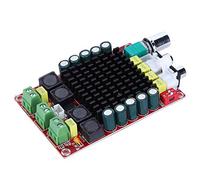 Baxnore Carte amplificateur de Puissance numérique TDA7498, Module élevé 200W avec Protection Contre la surchauffe pour Les systèmes sonores Professionnels de cinéma Maison