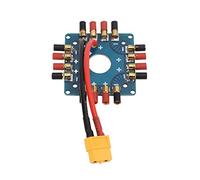 Baxnore Carte de Distribution d'alimentation ESC Carte de Connexion d'alimentation légère Haute Performance avec Prise XT60 et connecteurs Banane 3,5 mm pour Drones RC et Avion Mat