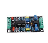 Baxnore Carte de Pilote de Compteur VU Double Canal 500 µA avec puces LMC660 LM358 pour systèmes Audio Professionnels Home Studio Matériau PCB 73,5 x 37,5 mm