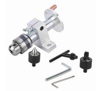 Baxnore Centre renouvelable en direct pour le mini-tour, outil réglable en métal avec ensemble de clés, accessoire de retour en bois, stabilisateur de tour de banc de travail du bo