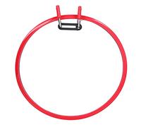 Baxnore Cerceau de broderie rouge en plastique Cross Stitch Ring Spring Style cadre de broderie pour les débutants de l'artisanat de ménage de haute qualité durable léger facil
