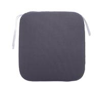Baxnore Chaise en mousse à mémoire coussin Premium Comfort Slow Rebound Support de siège ergonomique Tampon de siège pour la salle à manger de bureau Maison Gris foncé 40X40X4CM NO