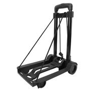 Baxnore Chariot Utilitaire Pliable léger et Portable avec 2 Roues pour Les Courses à Domicile, la manutention des Marchandises, Fer ABS PP