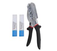 Baxnore Cisaille à onglet professionnelle SK5, cisaille à coupe multi-angle pour bois tendre, PVC, artisanat, conception légère en acier inoxydable avec 20 lames supplémentaires