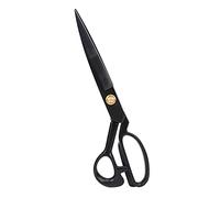 Baxnore Ciseaux de couture professionnels, ciseaux de couture robustes, lames ultra tranchantes en acier au manganèse 65 avec poignées confortables pour tissu, cuir, coupe de papie (10 pouces)