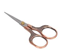 Baxnore Ciseaux de couture vintage, ciseaux à broder rétro, ciseaux professionnels en acier inoxydable pour travaux d'aiguille, art et beauté, finitions dorées, argentées et en lai (Bronze)