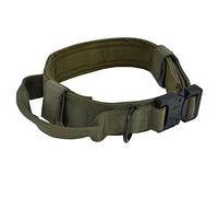 Baxnore Collier de chien de traction avec poignée de contrôle, entraînement en nylon réglable de grands chiens, collier robuste, accessoire de boucle en fer pour la marche en plein (Xl)