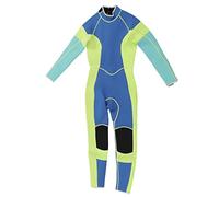 Baxnore Combinaison de plongée pour Femme, 3 mm d'épaisseur, Manches Longues, Thermique, Une pièce, pour Sports Nautiques, pour plongée sous-Marine, Surf, Snorkeling, Natation, NYL (XL)
