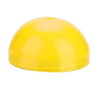 Baxnore Cônes d'entraînement de Football Marqueurs de Football Disques en Plastique durables de Couleur vive pour Accessoires d'entraînement de Football Jaune Bleu Vert Orange Roug (Jaune)