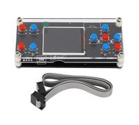 Baxnore Contrôleur hors ligne CNC 4 axes, module de carte de commande en acrylique de 1,8 pouces avec vitesse de broche PWM réglable pour accessoires CNC de machine 3018 Pro