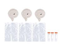 Baxnore Corde d'échantillonnage de salive Outil de détection de la peste porcine Corde en Coton Doux Kit Complet pour la Collecte de salive de Porc Sûr et Pratique 3 Ensembles