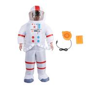 Baxnore Costume d'astronaute gonflable pour adultes, en Polyester 210T de qualité supérieure, complet du corps, Costume de Cosplay pour Halloween, fête de noël, événements en intér