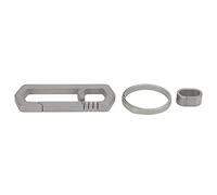 Baxnore Couchette en Alliage Ceinture de Taille Suspendue Boucle Boucle clé Anneau extérieur alpinal milléenne Conception de Printemps léger résistant Durable pour Hommes Femmes ca