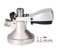 Baxnore Coupleur de fût de bière de Type G, en laiton robuste, en acier inoxydable 304, système de distribution de robinets de brassage à domicile pour, Restaurants, brassage à do