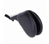 Baxnore Coussin d'entraînement Professionnel Double Face en Mousse Haute densité en Cuir PU pour Taekwondo, Kickboxing, Pratique du TKD, Coups de Pied Bas et Hauts, 15,4 x 7,7 x 2