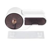 Baxnore Couvercle de boîte de soie murale, support de papier de toilette étanche en plastique avec tiroir de rangement, pas de délit de tissu multifonctionnel pour hôtel de cuisine
