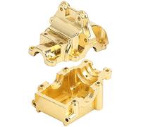 Baxnore Couvercle de boîte de vitesses RC, pièces différentielles de boîte à vagues en métal, accessoires de mise à niveau pour voitures télécommandées 144001 1254 RC, alliage d'al