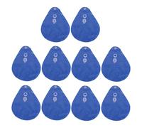 Baxnore Couverture de Piscine en PVC Robuste, 10 pièces, Poids, Sacs d'eau d'hiver pour bâche de Piscine Hors Sol, Suspension sécurisée, Montage Mural 35x25.5cm (Style2)