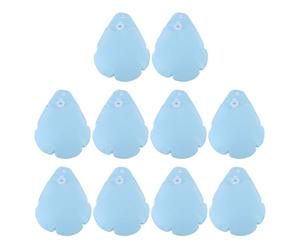 Baxnore Couverture de Piscine en PVC Robuste, 10 pièces, Poids, Sacs d'eau d'hiver pour bâche de Piscine Hors Sol, Suspension sécurisée, Montage Mural 35x25.5cm (Style1 (Bois de Saule))