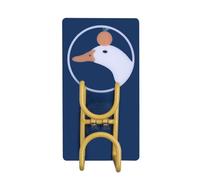 Baxnore Crochet de lavabo de salle de bain adhésif fort fixé au mur aucun perçage nécessaire organisateur peu encombrant pour la zone de l'évier revêtement en PVC en métal durable