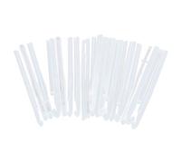 Baxnore Crystal Moule Silicone Crochet Crochets Moule de bricolage Moule d'artisanat pour fabrication et outils de tricot de résine 20pcs multipliques durables réutilisables