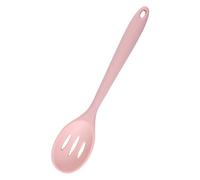 Baxnore Cuillère à fente professionnelle en silicone, ustensile de cuisson thermique avec trous de passoire pour servir, égoutter, remuer les poêles à frire, outils de cuisine grat