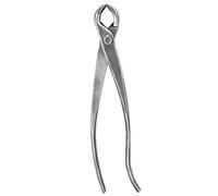 Baxnore Cutter de bouton concave en acier inoxydable de 210 mm, outil d'élagage à os rond pour la coupe de racine de branche avec poignée ergonomique