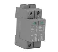 Baxnore Dispositif de Protection 2P photovoltaïque 20kA 40kA 1000VDC Parafoudre Haute Performance pour systèmes de Panneaux solaires Protection de l'alimentation CC Matériau PC Dur