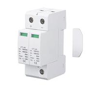 Baxnore Dispositif de Protection Contre Les surtensions Protecteur de surtension photovoltaïque modulaire Ignifuge 2P pour immeuble de Bureaux de résidence Installation de Rail à r