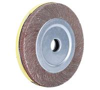 Baxnore Disque de meule professionnel Tampon de polissage haute performance pour l'élimination de la rouille des métaux en acier inoxydable Décapage de peinture Diamètre 170 mm ave (60 mailles)