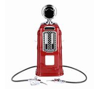 Baxnore Distributeur de boissons à double buse 1000 cc Style pompe à essence rétro Distributeur de pompe à vin pour alcool, liqueur, bière, restaurants, KTV Plastique ABS 21,5 x (Rouge)