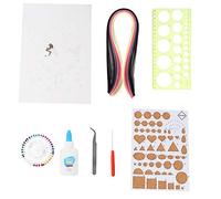 Baxnore DIY Handcraft Dancing Girl Paper Quilling Ensemble Kit d'artisanat complet avec outils pour enfants débutants adultes Projets d'art créatif Activités familiales Décorations