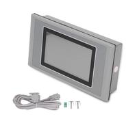 Baxnore Écran tactile HMI, interface de la machine humaine de 4,3 pouces, affichage du panneau tactile de résistance à l'eau, écran tactile résistif industriel pour PLC